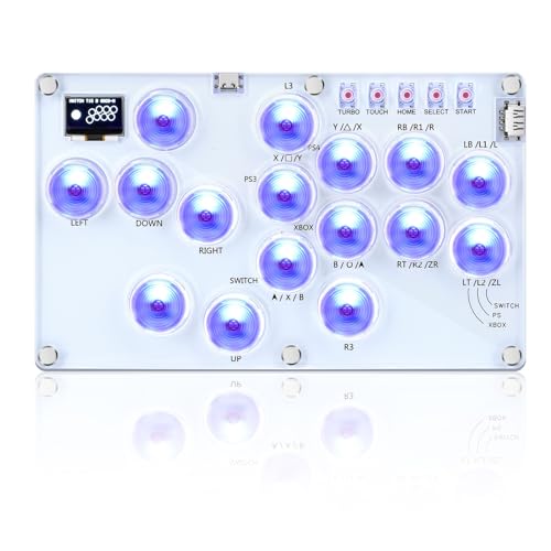 ITEFDTUTNE レバーレス アケコン RP2040チップ ITEFDTUTNE レバーレス