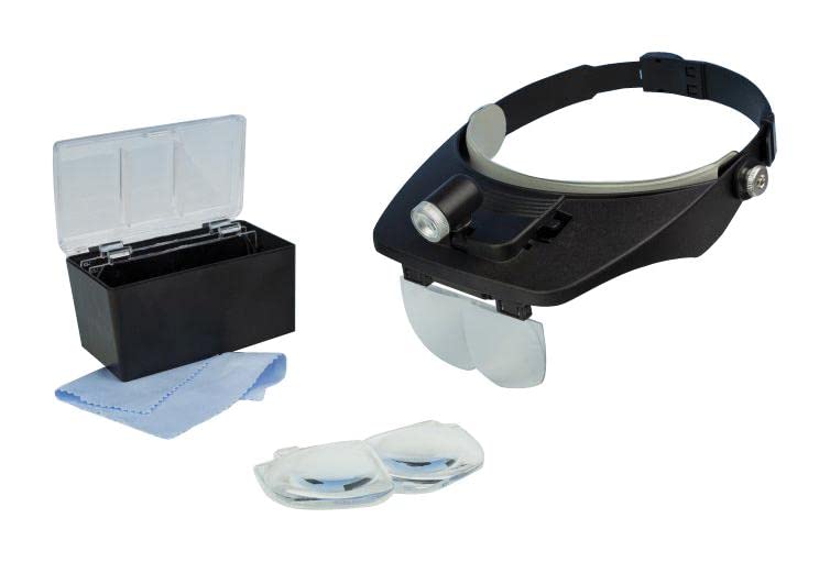 LC1764LED Kit loupe de poche 1,2 x 3,5 x