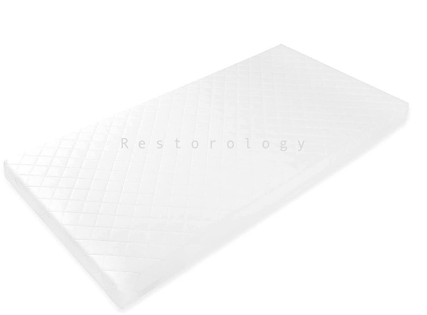 BUY ALL HERE BABY TODDLER COT CRIB BED BREATHABLE QUILTED AND WATERPROOF FOAM MATTRESS - 90 X 40 X 5 CM