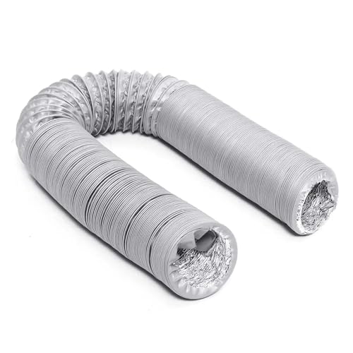 Tubo Campana Extractora Tubo de ventilación de escape de aire acondicionado portátil de 80 mm/100 mm/110 mm/130 mm/150 mm Tubo de ventilación de escape de aire acondicionado flexible Salida de manguer