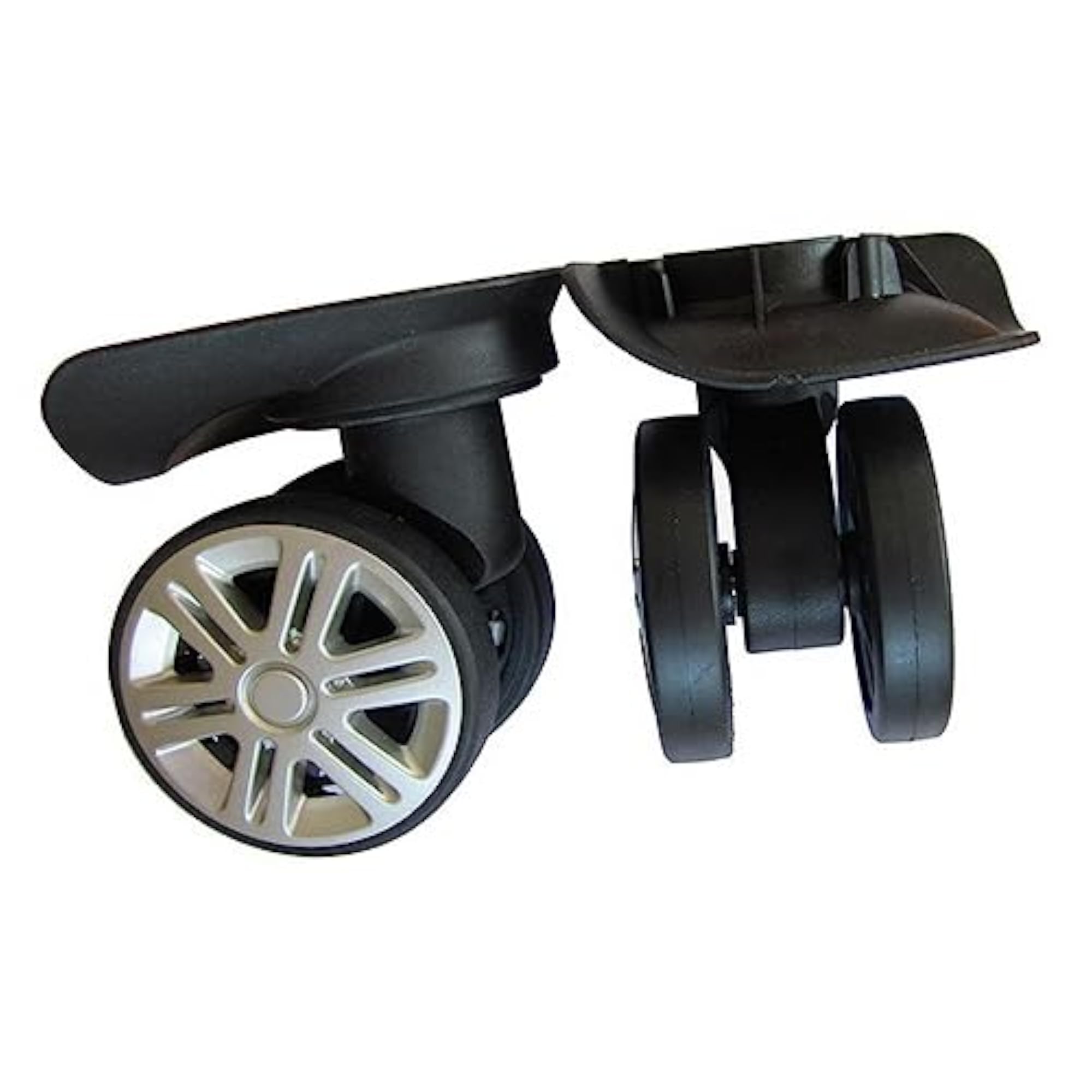 2Pcs 360 Swivel Luggage Replacement Wheels for Suitcase