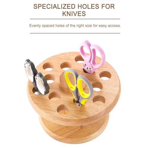 Suporte de tesoura para cabeleireiro, suporte giratório de tesouras de salão - recipiente para tesou