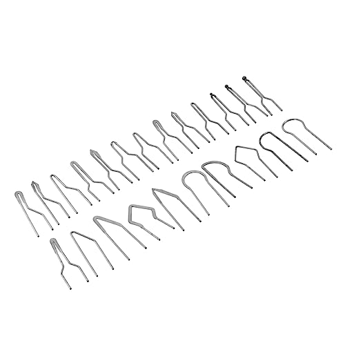 NUOBESTY 23pièces Pointes De Fil De Fer Pour Pyrogravure Accessoires De Remplacement Pointes De Fil De Fer Pour Pyrogravure Fournitures De Pour