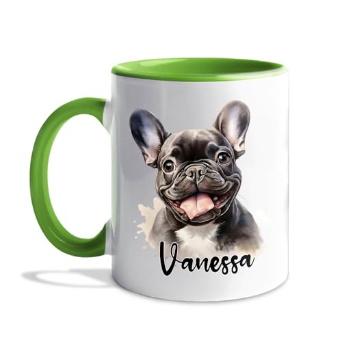 Personalized French Bulldog Pet Coffee Mug Gift For Dog Dad Dog M...