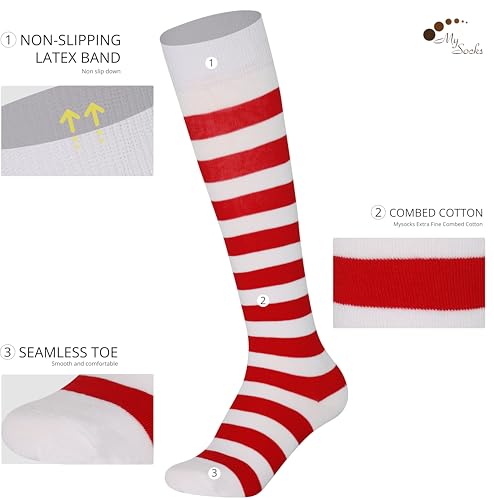 Image of Mysocks Unisex Knee High Stripe Socks