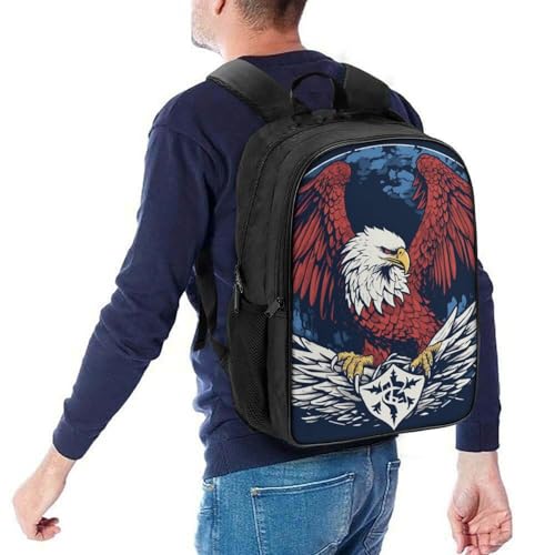 Mochila infantil Eagle para el colegio y excursiones con bolsillos laterales prácticos 5