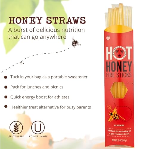 Savannah Bee Company Hot Honey Fire Sticks 24 unidades miniatura 3