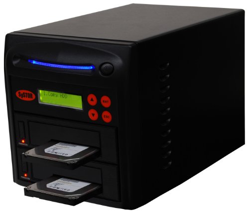 Image of Systor 1:1 HDD /SSD Hard Drive Duplicator - up to 5.4GB /Min - SYS101HS-DP | Supports 2.5 inch Solid State Drives & 3.5 inch SATA Hard Drives, Standalone Duplicator, Eraser & Sanitizer, 90MB /Sec Drive Copy
