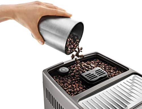 DeLonghi Dinamica Plus ECAM 370.95T Ekspres Do Kawy, 1450 W, 2 L, Srebrny