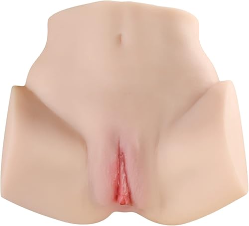 Miniatura 1 de Masturbador masculino de tamaño pequeño, muñeca sexual Jaspik realista de bolsillo con anal vaginal, muñeca de amor de cadera para adultos juguetes