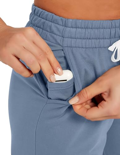Image of SPECIALMAGIC Women Capri Pants Cotton Yoga Wide Leg Pajama Pants Capris Sweatpants Sports