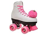 Epic Skates Pink Princess Girls Quad Roller Skates
