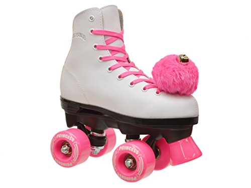 Epic Skates Pink Princess Girls Quad Roller Skates