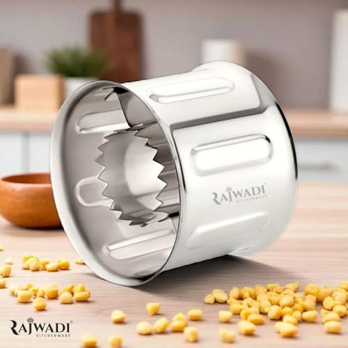 Image of Rajwadi Corn Cutter /Corn Stripper, Corn Seeds Remover, Stripping Kernels Remover, Corn Zipper, Corn Cob Stripper, Corn Peeler for Kitchen