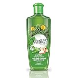 Dabur Vatika Naturals Enriched Hair Oil, Natural Moisturizing, Strengthening & Hair Oil Serum for He