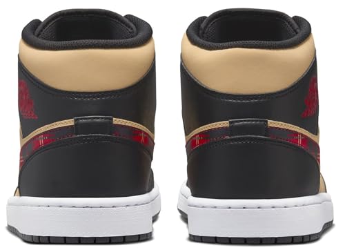 Image of Nike Air Jordan 1 Mid SE Leather Mens Shoes