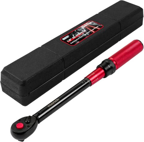 Hairich 1/2 Inch Drive Click Torque Wrench, Dual-direction T...