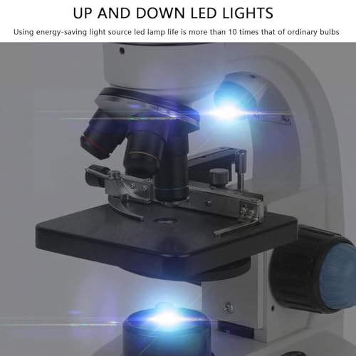 Microscope binoculaire platine double couche pour projets scientifiques rigoureux - 6