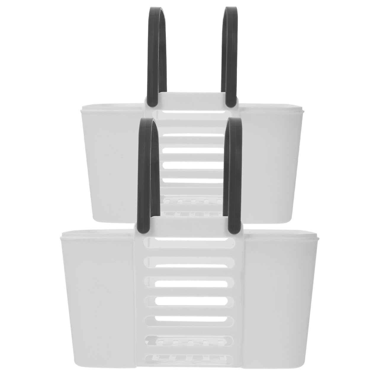 Organizador portátil para baño jojofuny con dos cestas de plástico