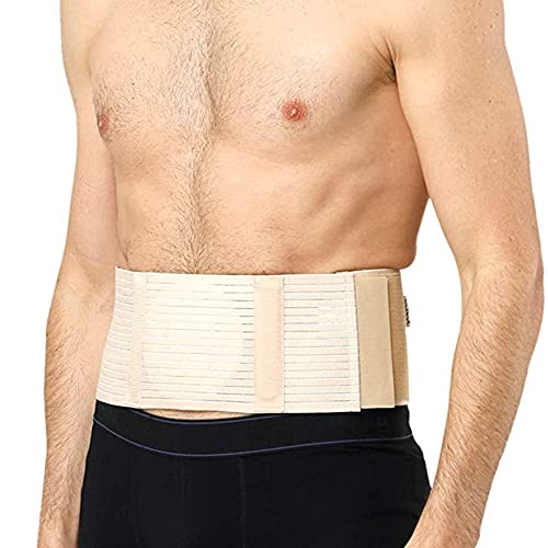 Umbilical Hernia Belt for Men and Women Abdominal Support Binder with Compression Pad for Incisional, Epigastric, Ventral, Inguinal Hernia Belly Button NaveL (2X Large (Pack of 1))