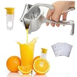 Versatilità multifrutta: spremi un'ampia varietà di frutta: agrumi, bacche, mele, pere e altro ancora. Goditi un succo fresco e sano in qualsiasi momento, sia a casa, picnic o riunioni all'aperto.