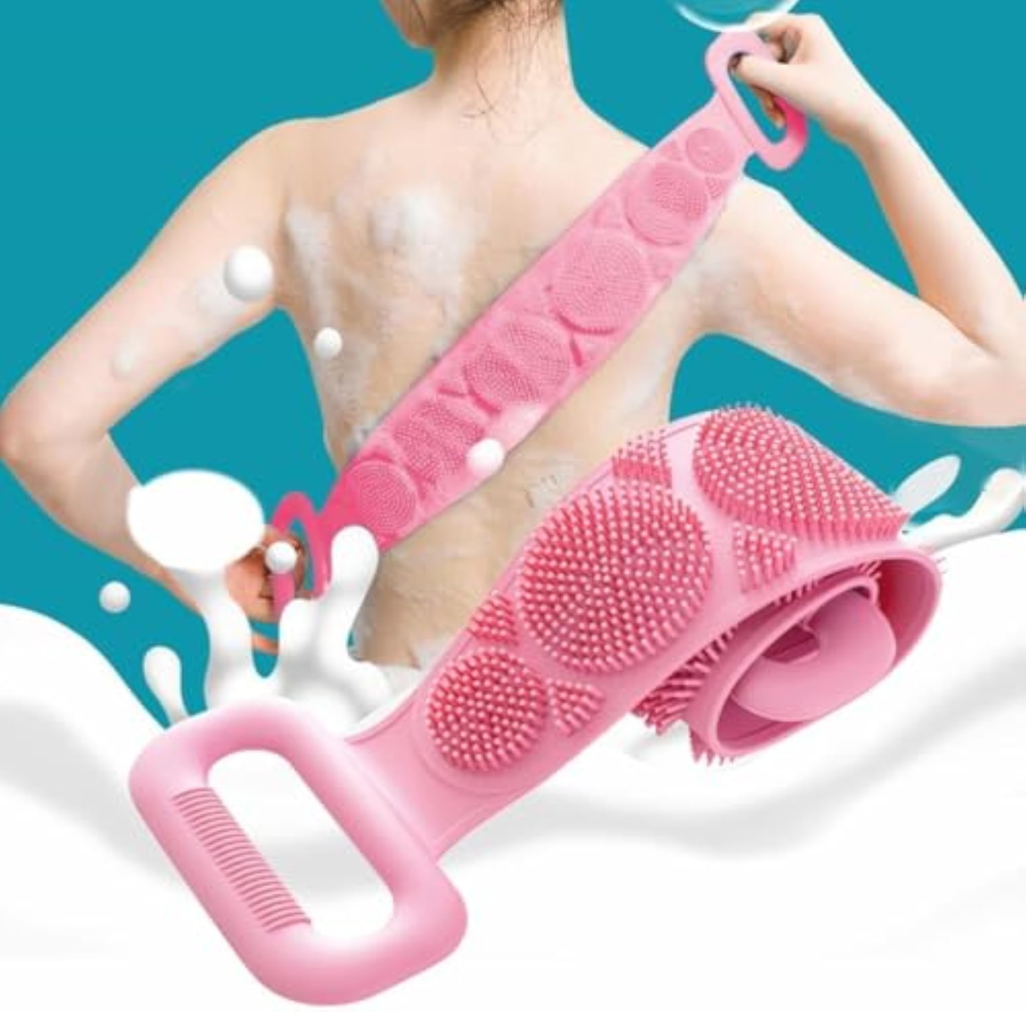 Bath Sponge, Exfoliating Body Scrubber
