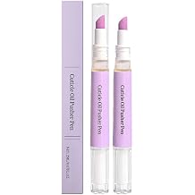 3 in 1 Nail Care Pen Cuticle Oil Pen for Nails, 2026 Upgraded Cuticle Pusher Nail Oil Pen with Ceramic Tip 2pc