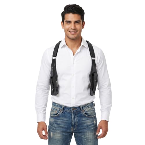 Bolso bandolera unisex tipo chaleco oculto para llevar teléfono de forma discreta 2