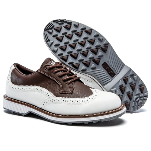 Image of UOFEIY Men's Spikeless Golf Shoes, Lightweight Sneakers
