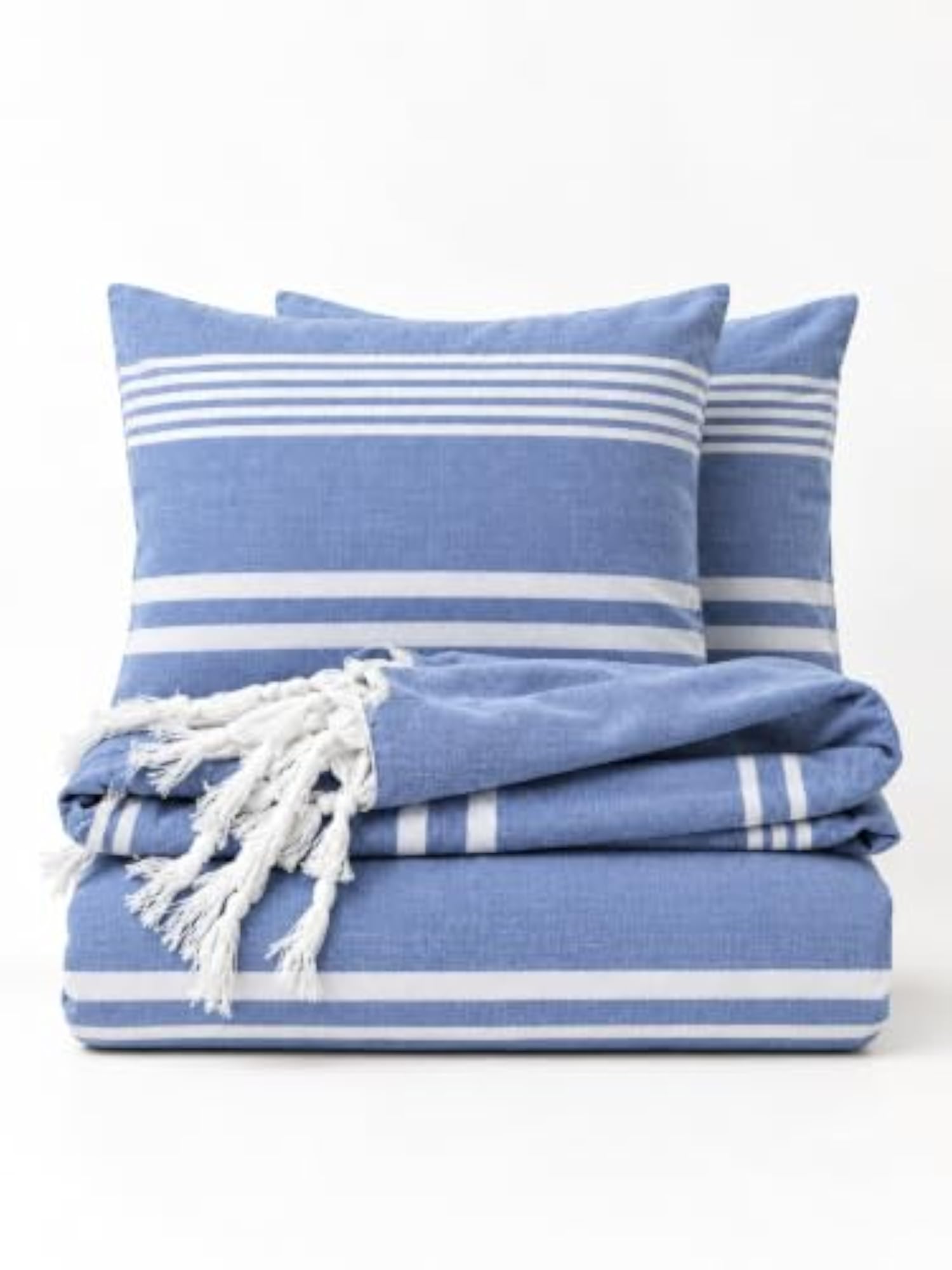 100% Pure Cotton King Size Bed Sheet Set with 2 Pillow Covers