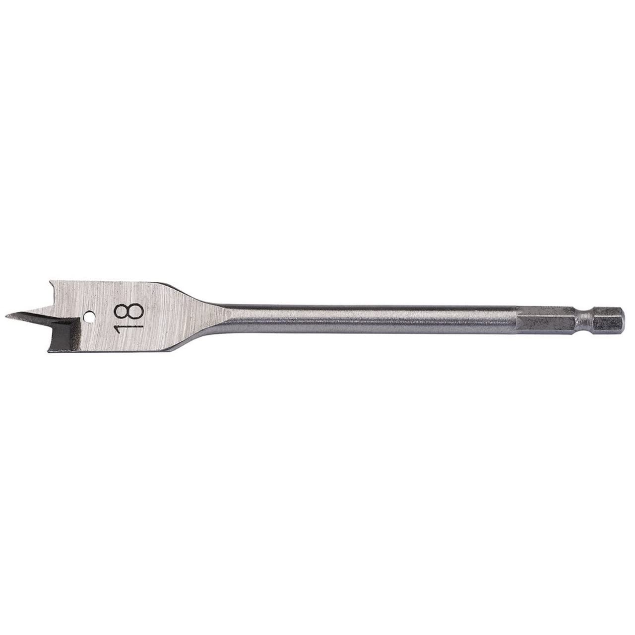 Draper Flat Wood Drill Bit, 18Mm