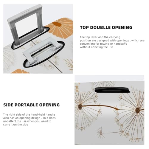 Dandelion Stretchable Luggage Covers for Suitcase TSA Approved, Dust Proof and Scratch Resistant Travel Luggage Protector for Carry On (22-24 in)4