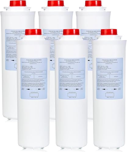 51300/C, Replacement for Elkay 51300/C, Replacement 55898C Filters, Replacement Bottle Stations Compatible with Ezh2o Filter ERF750, 55898C, EWF3000(No Chip 6-Pack)