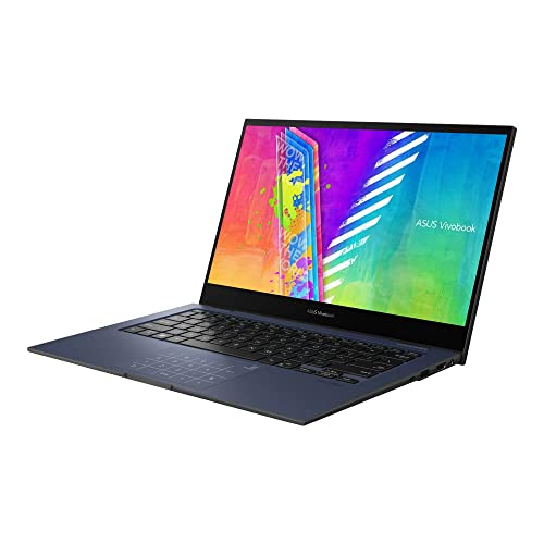 Asus Vivobook Go 2-In-1 Laptop, 14” Hd Touch Flip Thin And Light Newest, Intel Celeron N4500, 4Gb Ram, 64Gb Emmc, Numberpad, Windows 11 S +Gm 128Gb Sd Card #TOP5
