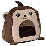 IM BÄRENDESIGN - Das große Katzennest, mit einem Außenmaß von 42 x 42 x 36 cm und einem Innenmaß von 40 x 40 cm, ist ein wahrer Blickfang für Ihre Wohnung und besticht mit einem tierisch tollen Design