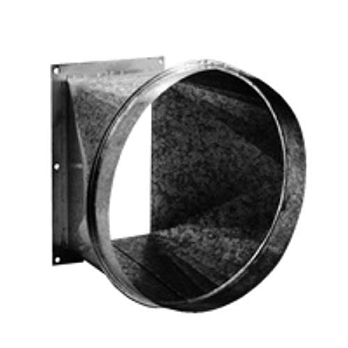 Brida de conversión rectangular a circular, modelo BIC-1733, entrada de 34x24,2 centímetros, compatible con ventilador CB-1733, 30 x 41,2 x 41,2 centímetros (Referencia: 1007515)