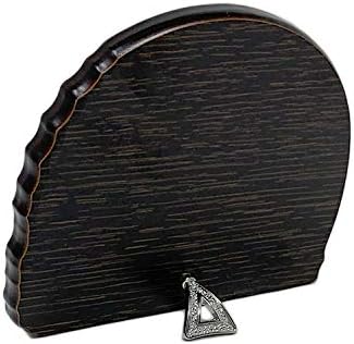 Miniatura 2 de BohemianGifts PanoramaArgenti - Placa de plata de ley italiana con icono en soporte de madera de cerezo fino, San Padre Pío