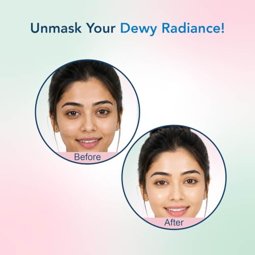 Image of DR.RASHEL Korean Glass Skin Essence Face Pack||Brightening & Hydrating Facial Mask for Smooth, Glowing Skin ||Pore-Refining, Nourishing Formula with Natural Extracts & Hyaluronic Acid for Clear & Radiant Complexion | Brightening & Hydrating, Pore-Refining, Nourishing Formula with Natural Extracts & Hyaluronic Acid, For Smooth, Glowing Skin