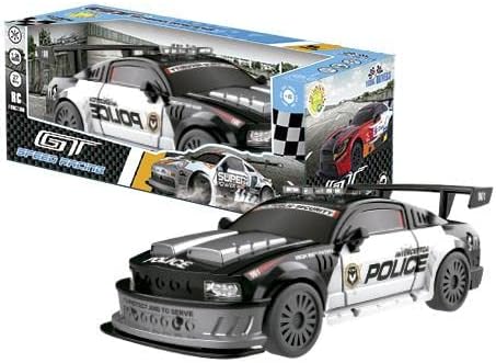 TAI733T00427 GT-SPEED RACING POLICE VEHICLE 1:24 R/C TACHAN Toy, Multicoloured
