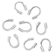 Wire & Thread Protectors Protector Loops Silver Color (144)