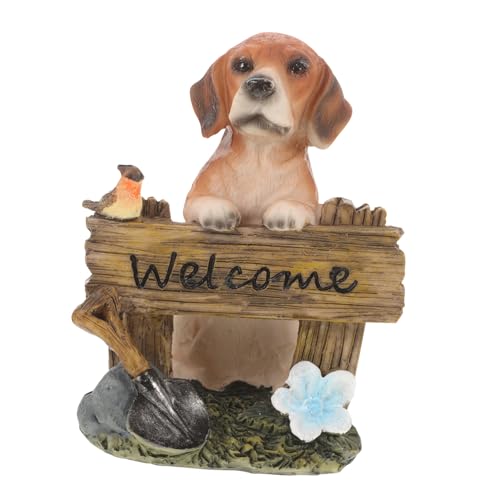 Figurines de résine haut de gamme pour statue de jardin réaliste