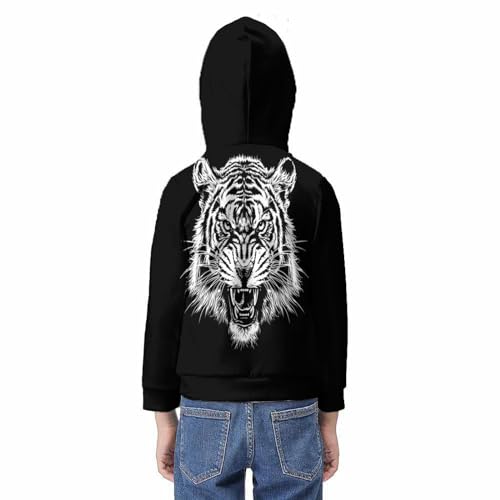 Sweat à capuche tigre imprimé 3D : fini les motifs qui s'effacent - 6