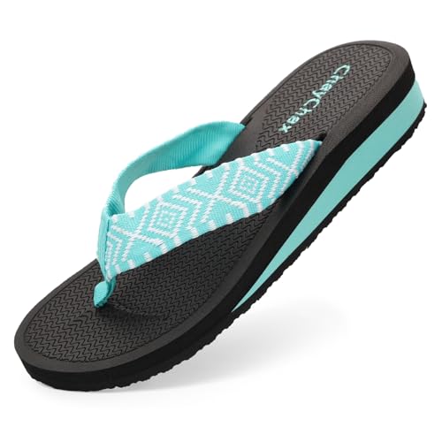 ChayChax Zehentrenner Damen Bequem Flip Flops...