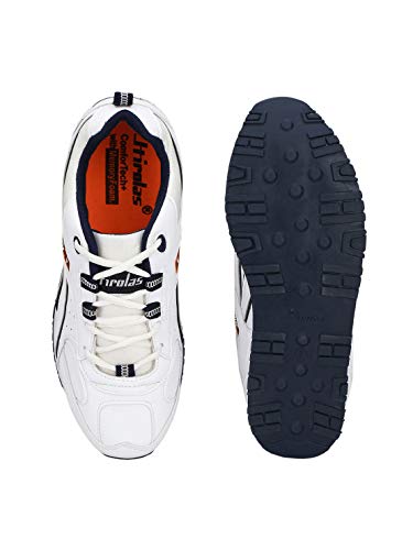 Image of Hirolas Men's Multi Sport Shock Absorbing Walking Running Fitness Athletic Training Gym Sneaker Shoes