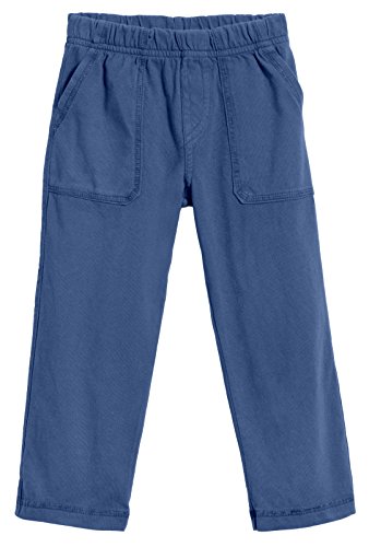 City Threads Big Boys' and Girls' Soft Jersey Tonal Stitch Pant Perfect for Sensitive Skin SPD Sensory Friendly Clothing - Smurf Blue 10