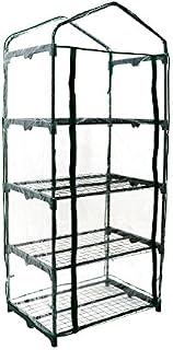 Oypla Growhouse 4-Tier Mini Garden Greenhouse Ideal For Propagating Seeds And Bringing-on Plants