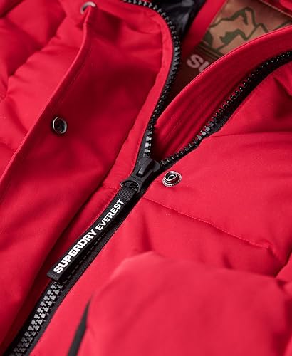Doudounes Superdry EVEREST LONGLINE PUFFER COAT FR - vue 8