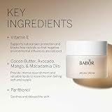 BABOR CLASSICS arganowy krem, bogaty krem do twarzy do suchej skóry, z olejkiem arganowym i witaminą E, wegańska formuła, bez alkoholu, 50 ml