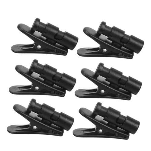 OSALADI 6piezas Clip Giratorio para Cable De Auriculares Unidades Fijación para Ordenar Cables y Prendas