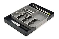 Joseph Joseph DrawerStore Expanding Cutlery, Utensil & Gadgets Organiser - Grey